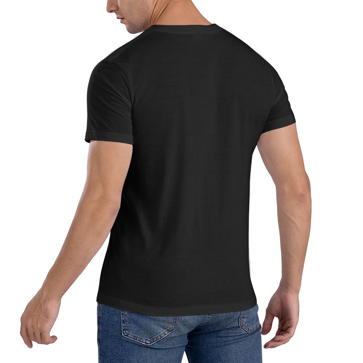 Męska koszulka z geometrycznym – Men Formal Wear All Black recenzja i cena