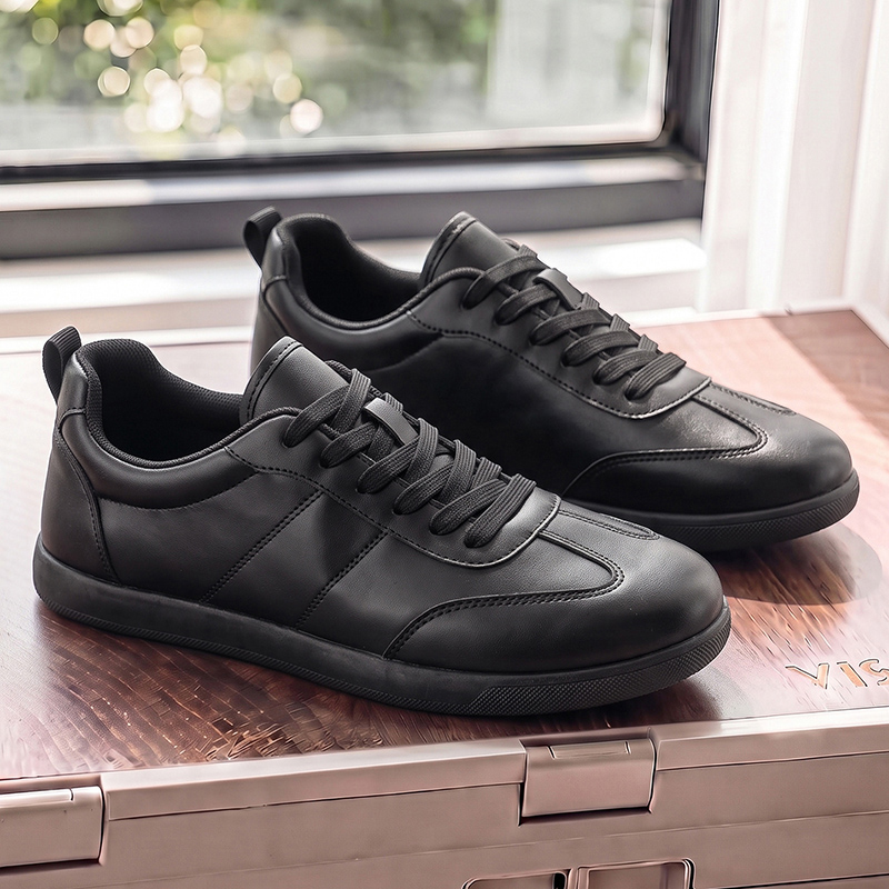 Wszechstronne męskie buty ze s – Men Formal Wear All Black recenzja i cena