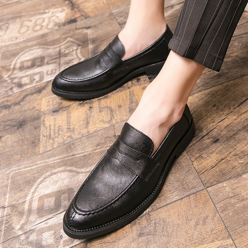 Męskie vintage mokasyny z imit – Formal Men Daily Wear Footwear recenzja i cena