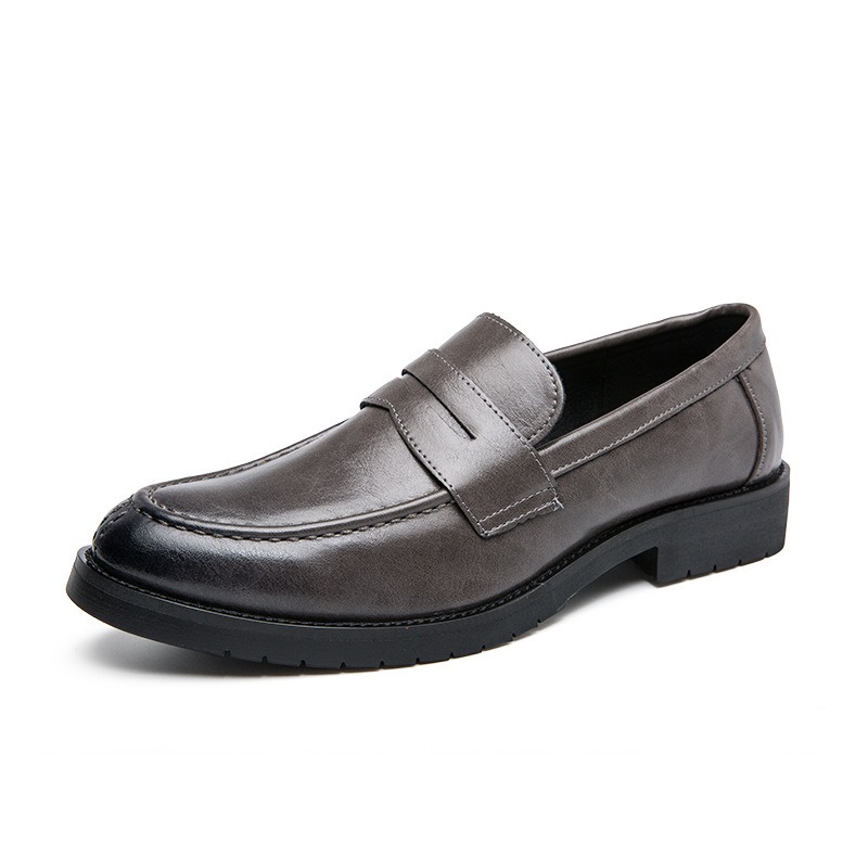 Męskie vintage mokasyny z imit – Formal Men Daily Wear Footwear recenzja i cena