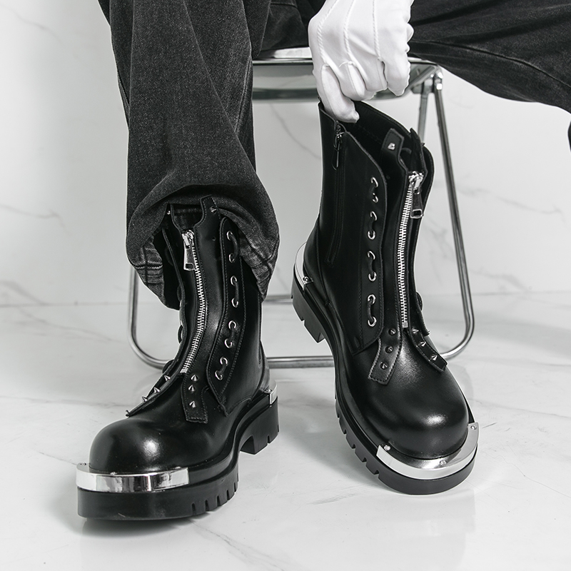 Męskie buty na grubej podeszwi – Men Formal Wear With Boots recenzja i cena